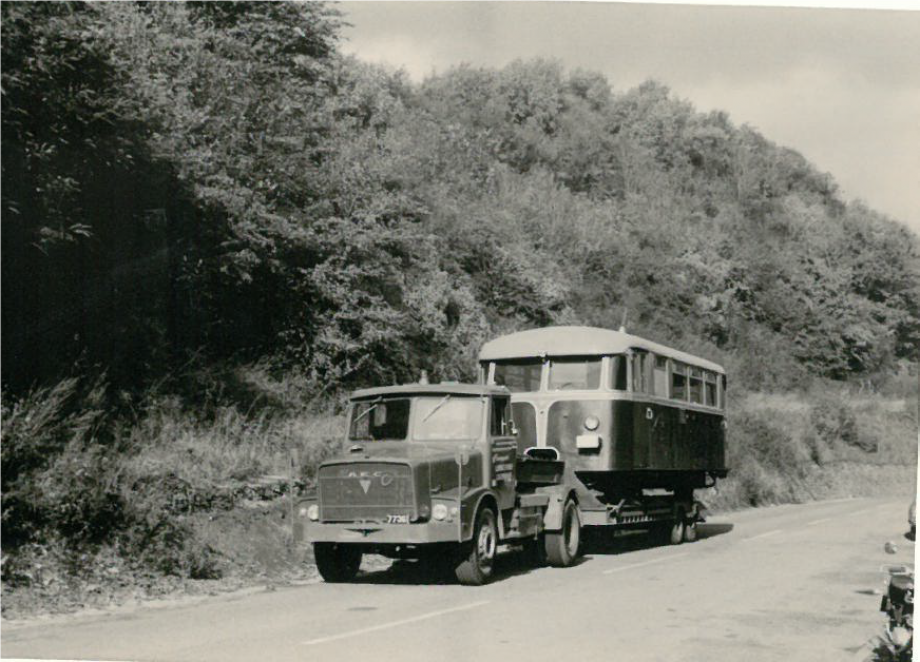 AUJOURD’HUI, IL Y A 50 ANS … ARRIVÉE DU PREMIER VÉHICULE DU TRAIN 1900
